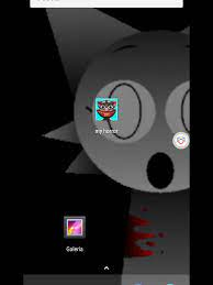 My Horror Virus Background automatically changed by the My Horror virus showing Wenda from Incredibox Sprunki mod on a compromised phone.
